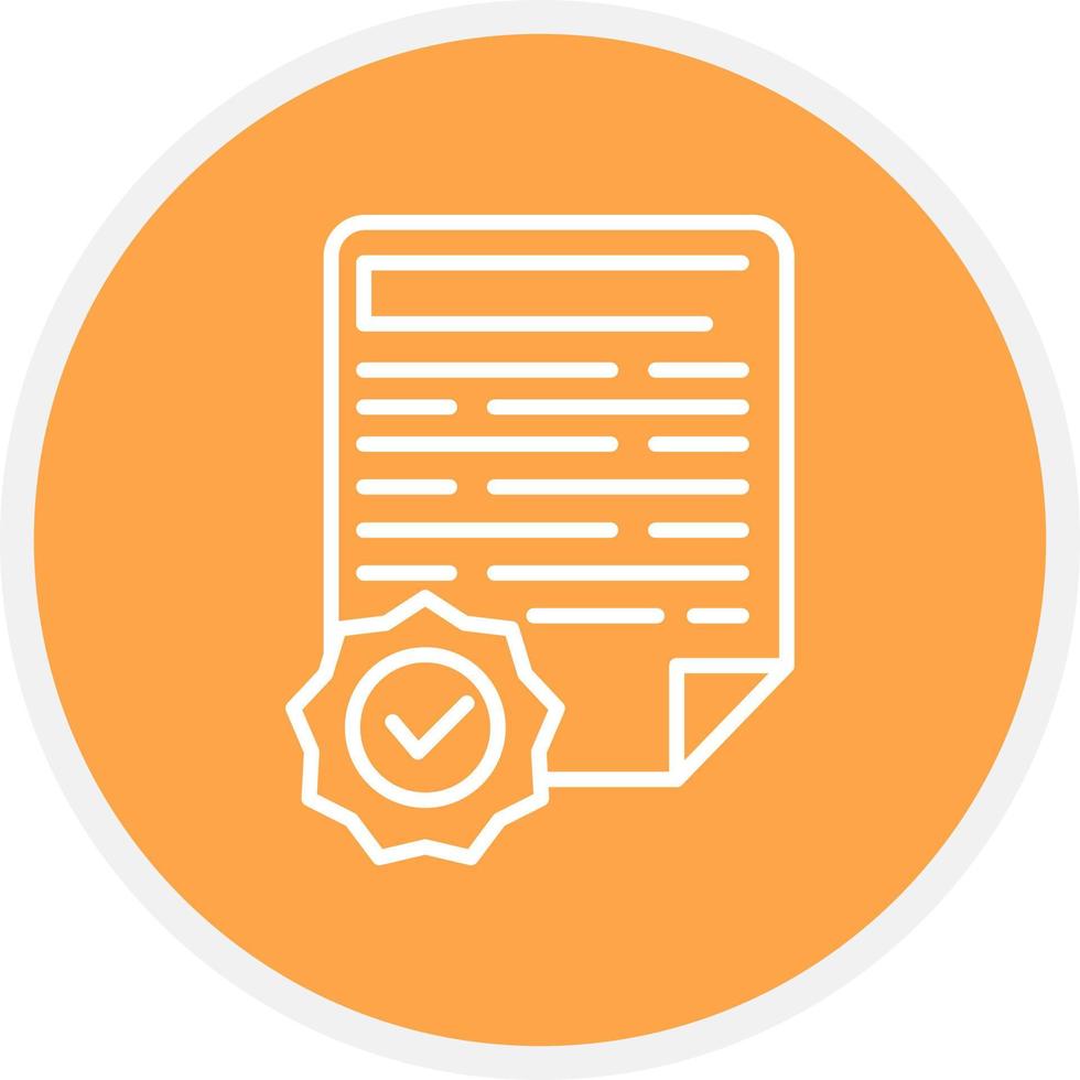 Verified Creative Icon Design vector