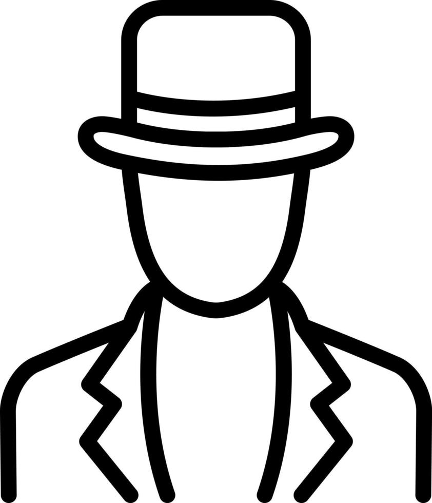 line icon for agents vector