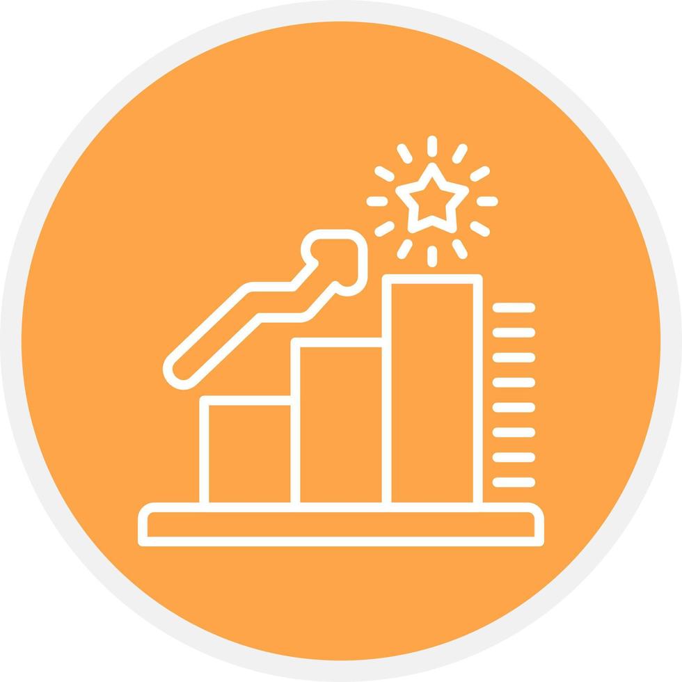 Rank Creative Icon Design vector