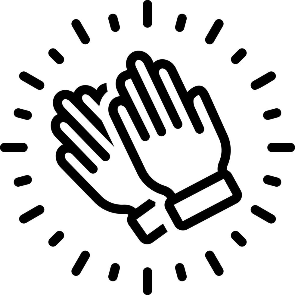 line icon for spanking vector