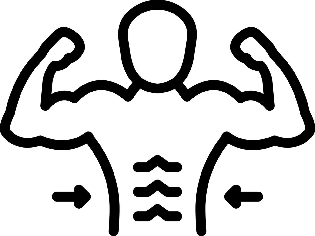 line icon for fits vector
