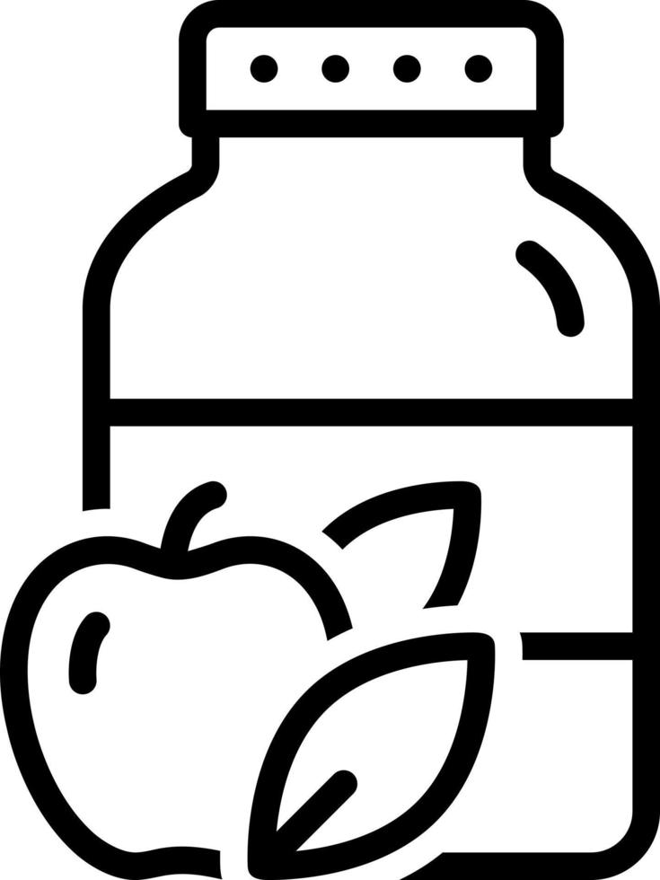 line icon for supplement vector