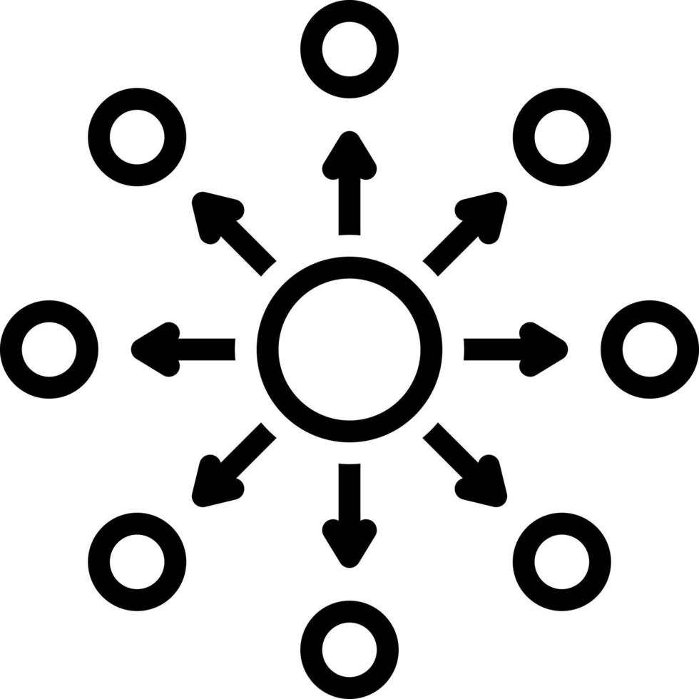 line icon for unitmonad vector