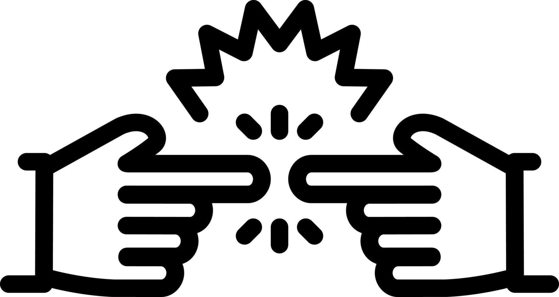 line icon for controversy vector