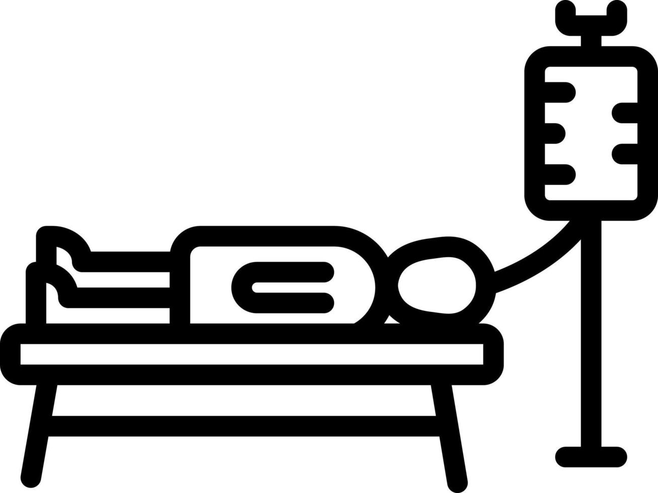 line icon for glucose vector