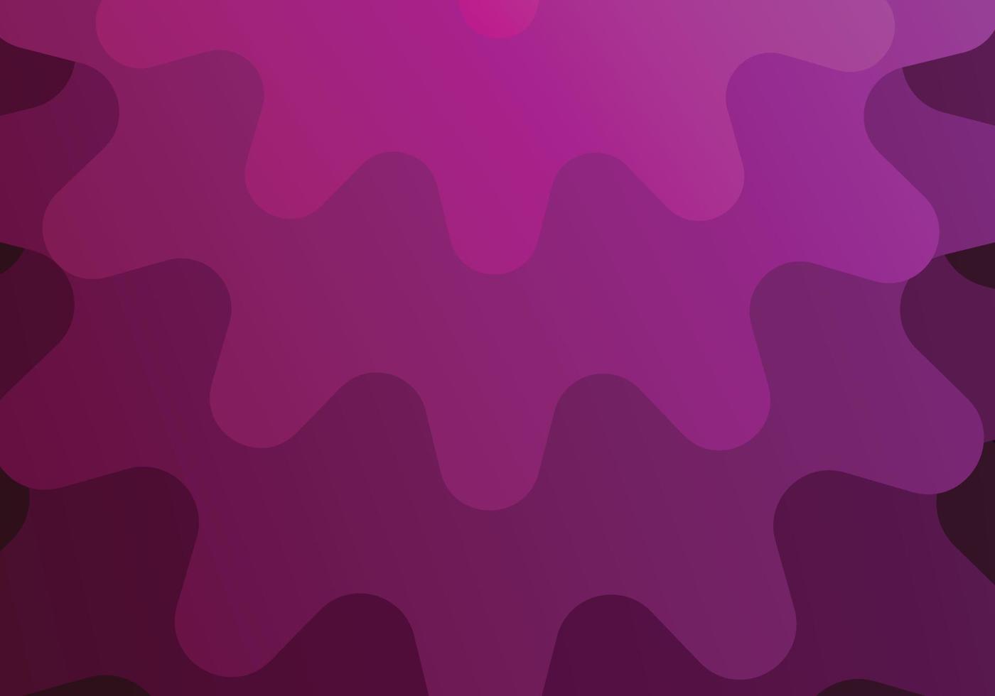 Abstract background consisting of wavy wavy curves. Gradient from light purple to dark vector