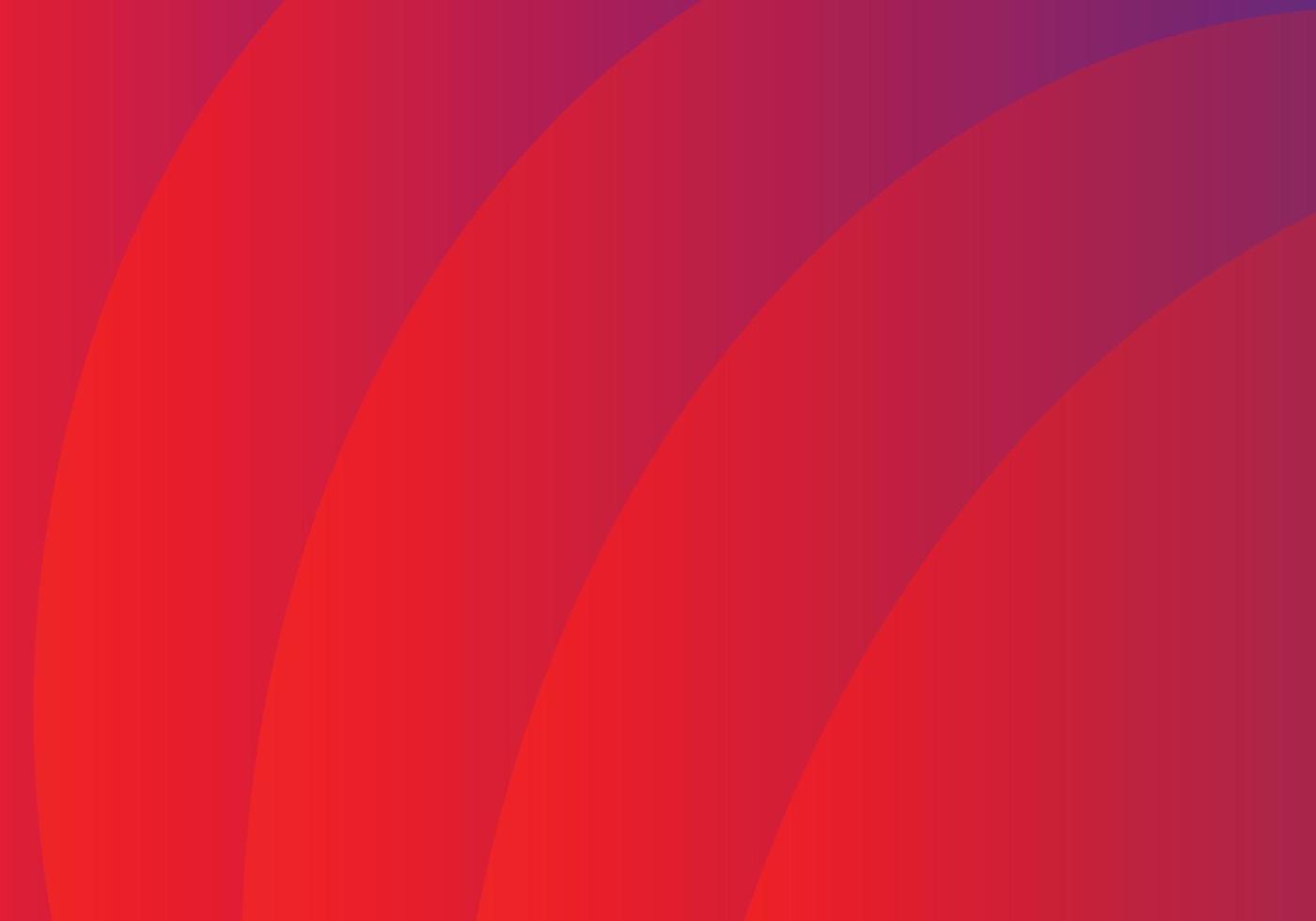 Abstract background composed of wavy curves Gradient from light red to dark Vector