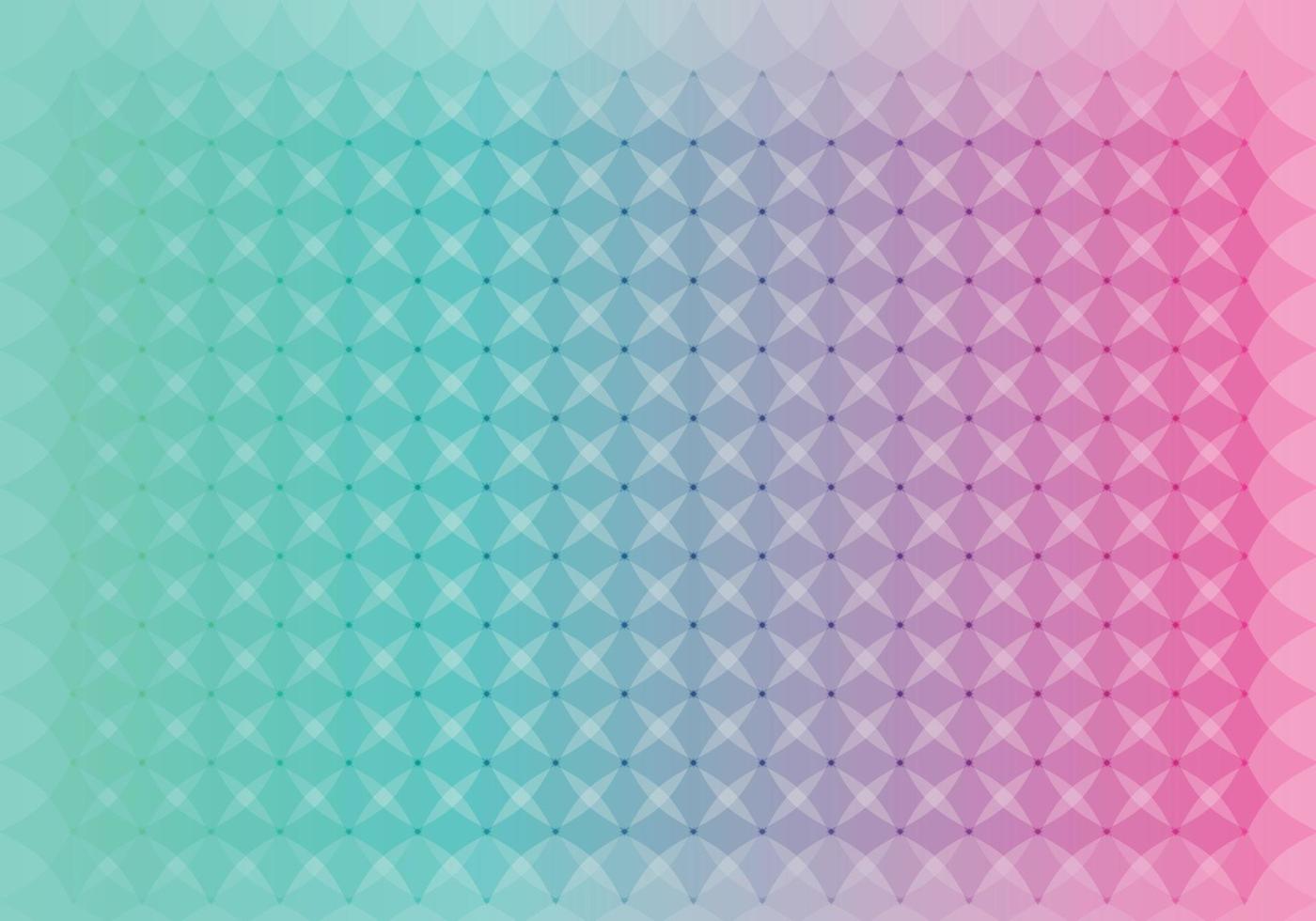 An abstract background composed of ovals resembling a flower. Gradient pastel tones from light pink to dark green vector