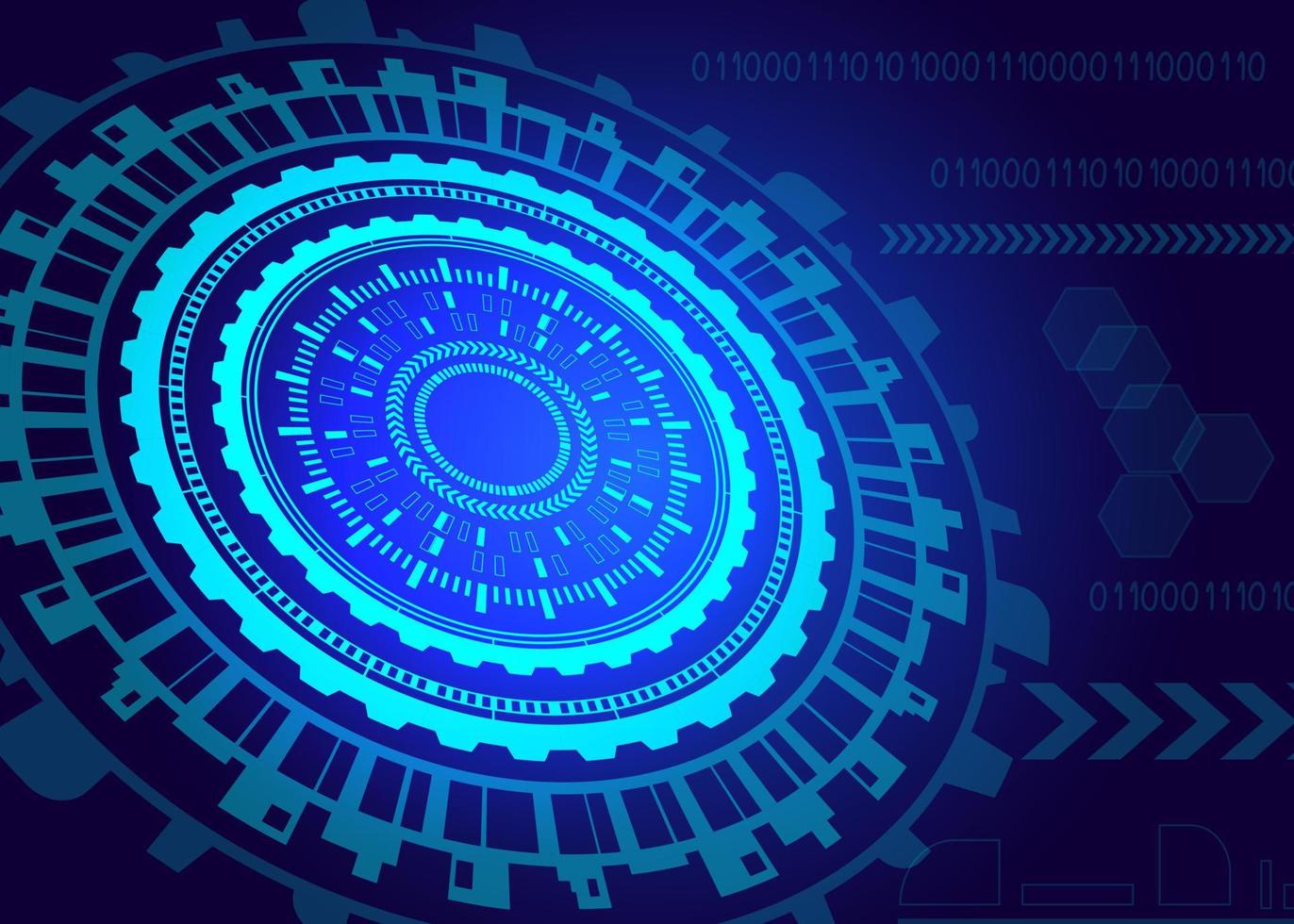 high tech digital technology network Abstract technology background, hi-tech communication concept, circuit board,. vector