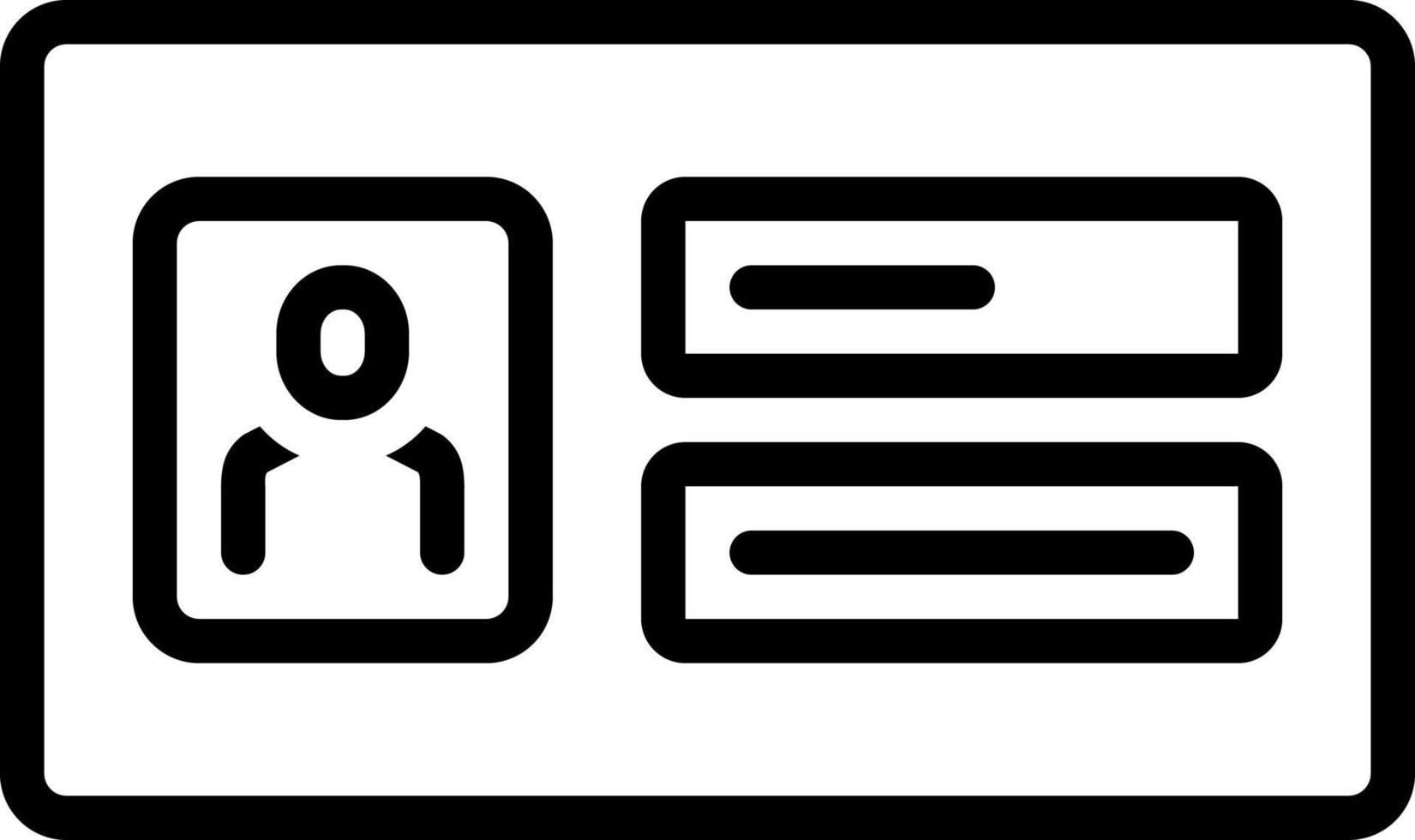 line icon for surname vector