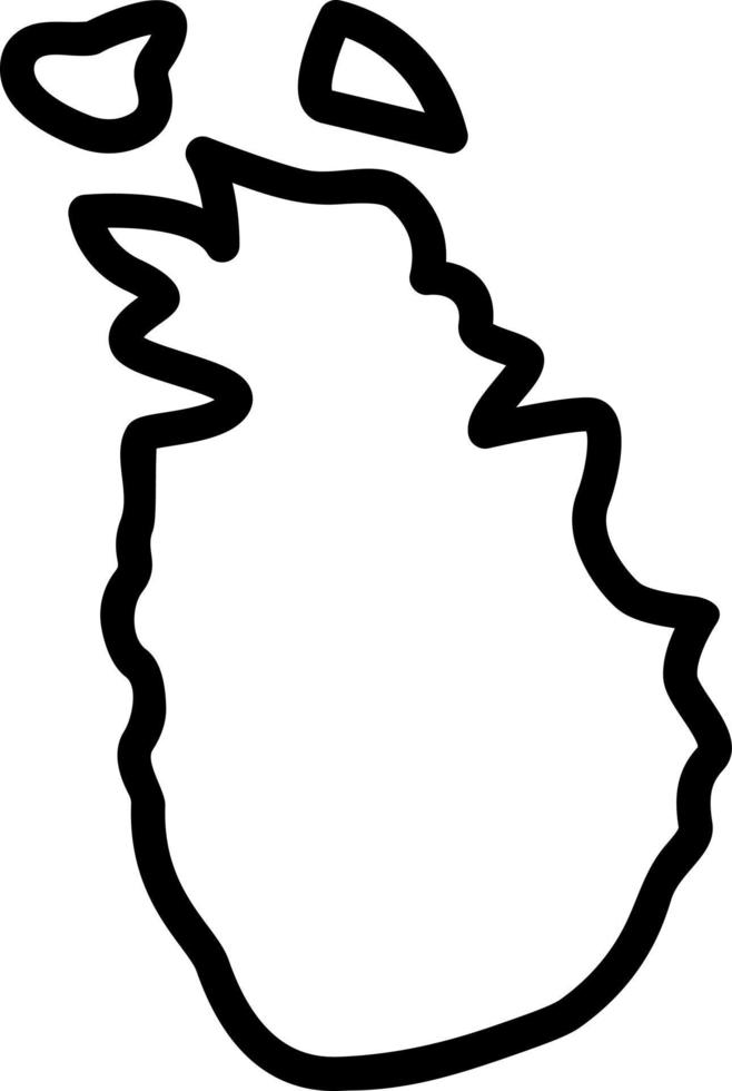 line icon for lanka vector