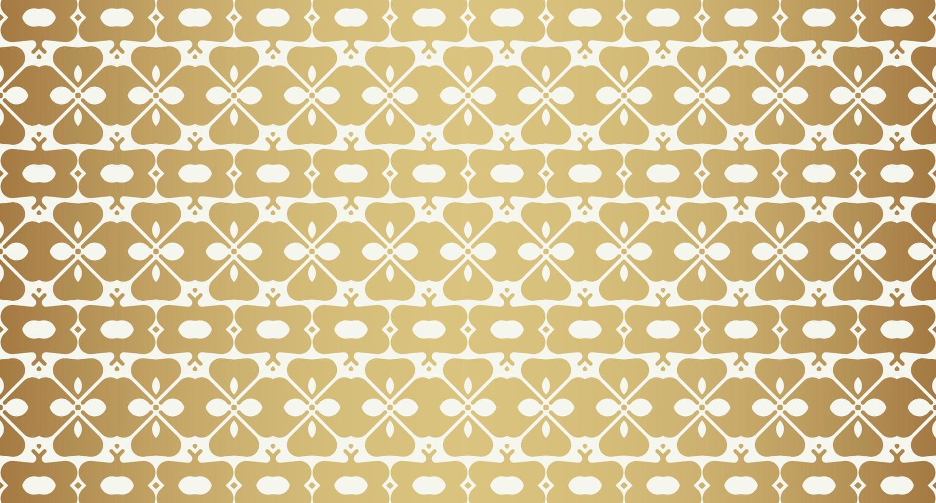 Luxury white ornament pattern design background vector