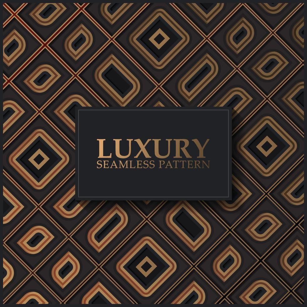 luxury dark seamless pattern background vector