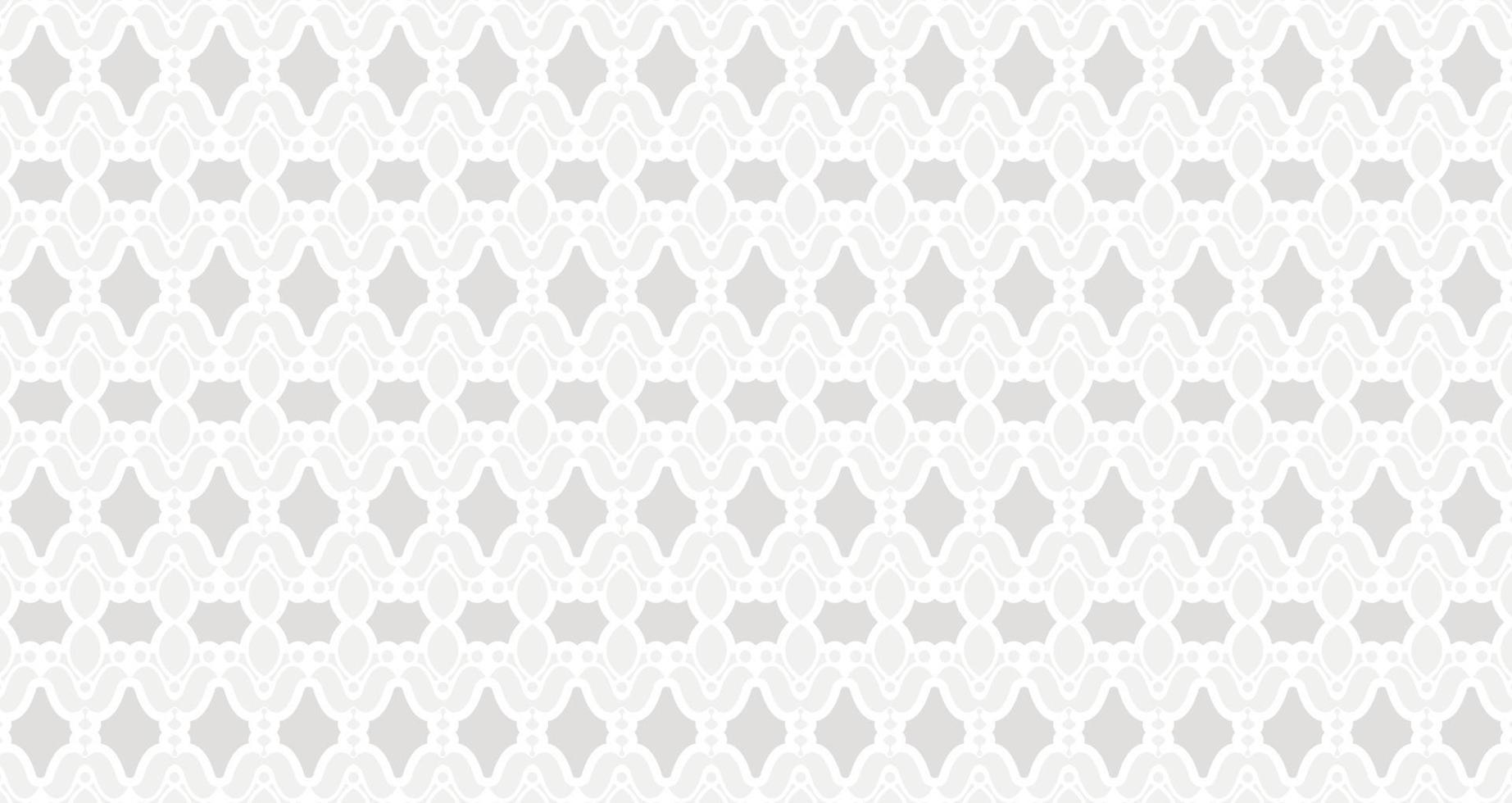 elegant white seamless geometric pattern vector