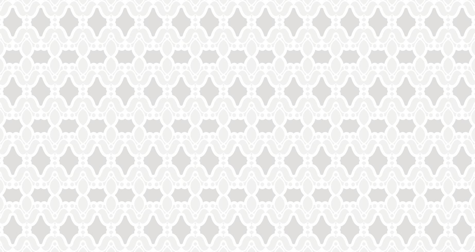 elegant white seamless geometric pattern vector