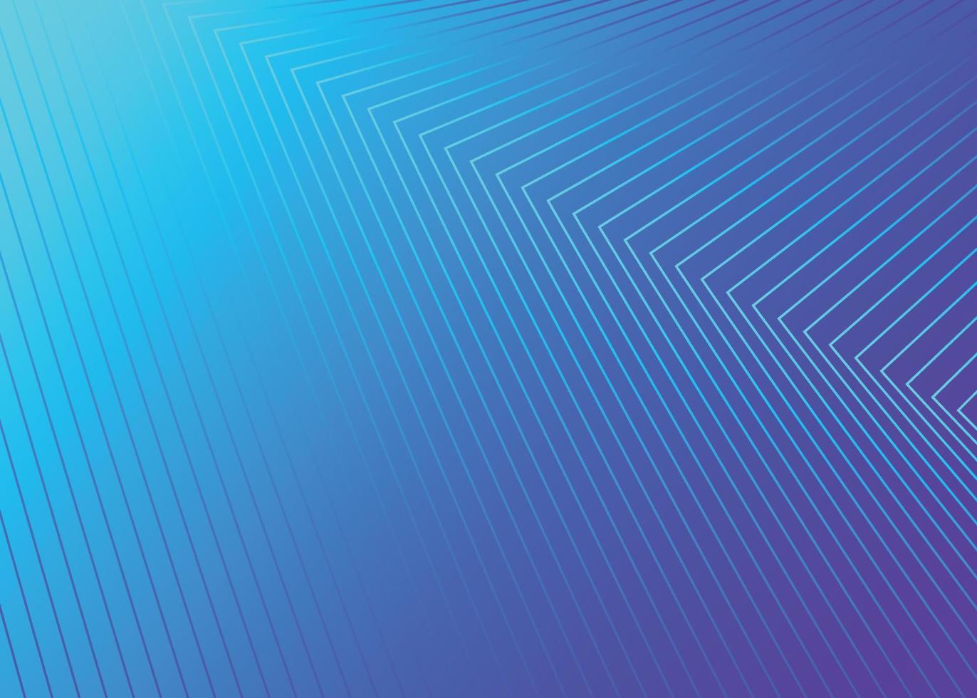 Modern gradient abstract background, wavy lines on light blue to dark blue color background. vector