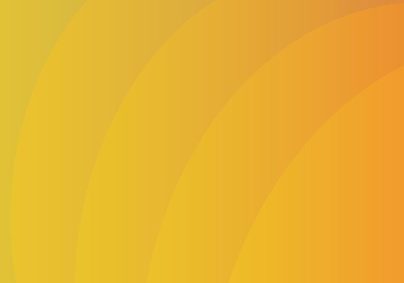 Abstract background composed of wave-like curves Gradient from light yellow to dark vector