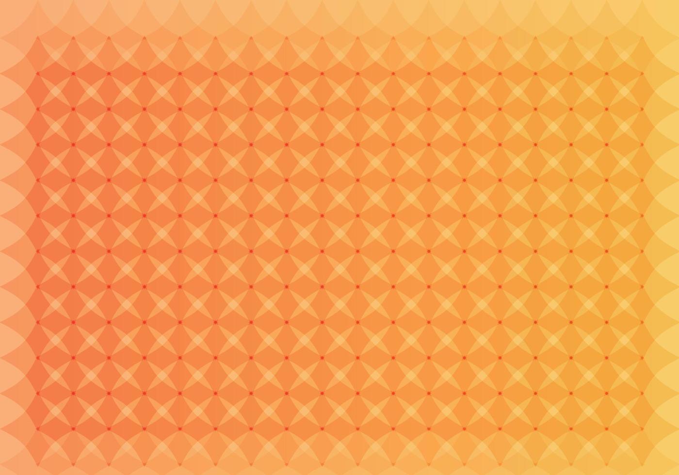 An abstract background composed of ovals resembling a flower. Gradient from light orange to dark vector