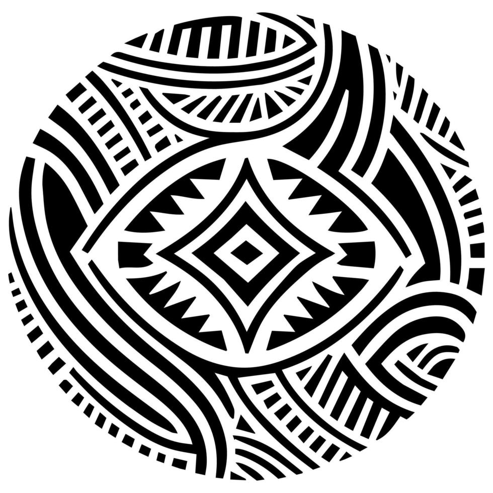 Tribal textures patterns graphic design tattoo logo editable vector