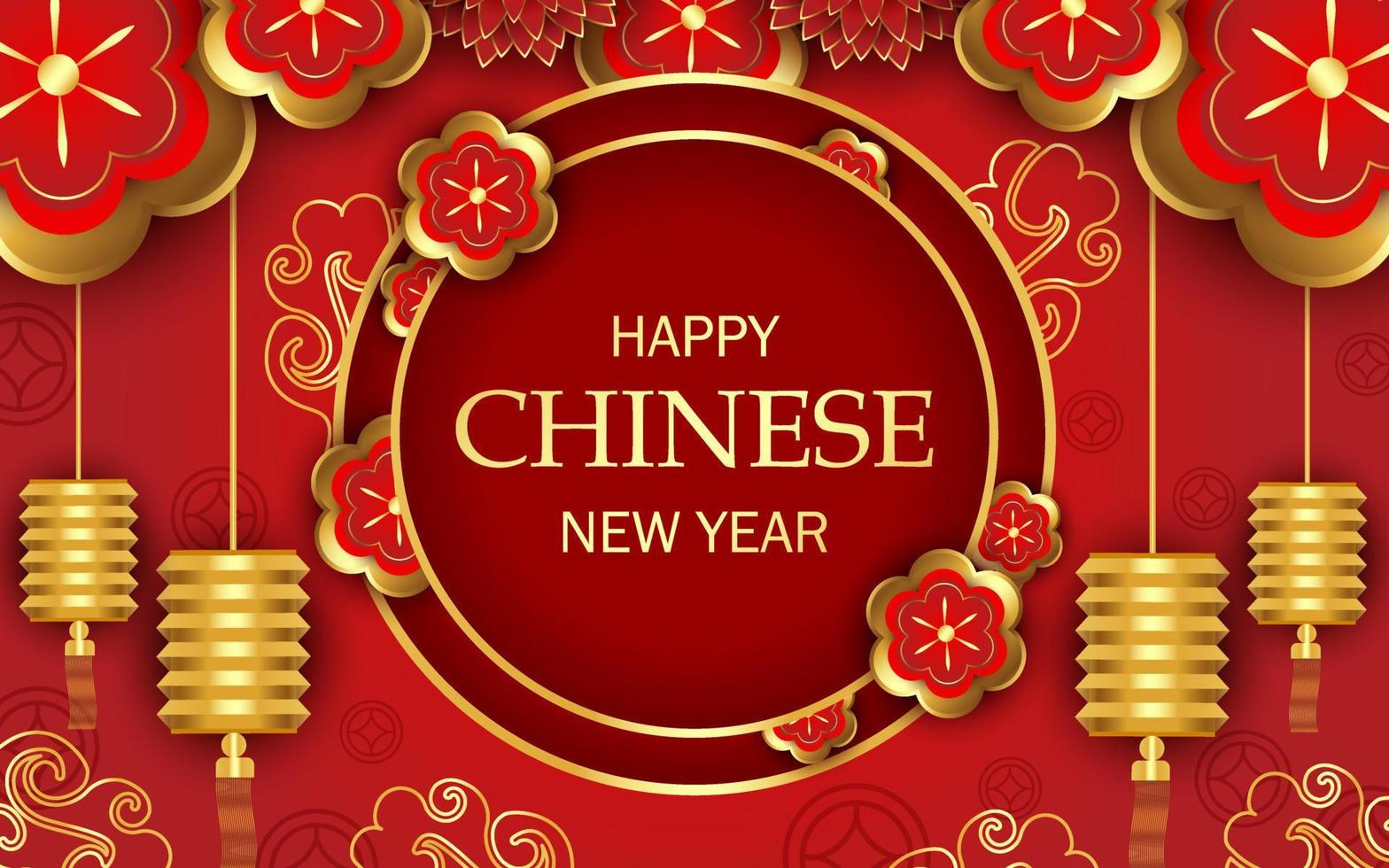 Chinese New Year Background vector