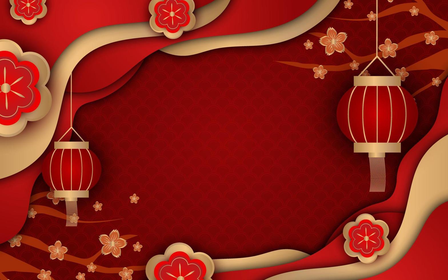 Chinese New Year Background vector