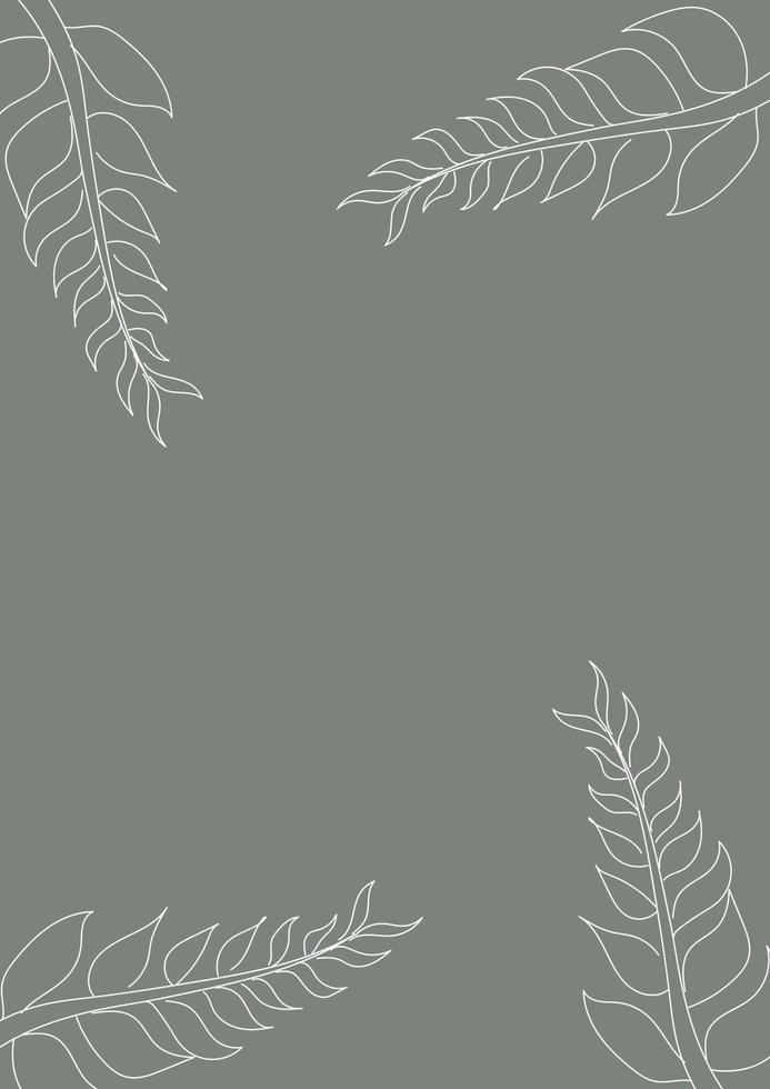 Abstract background with organic shape and hand draw line in pastel colors. Modern design template with space for text. Minimal stylish cover for branding design. vector