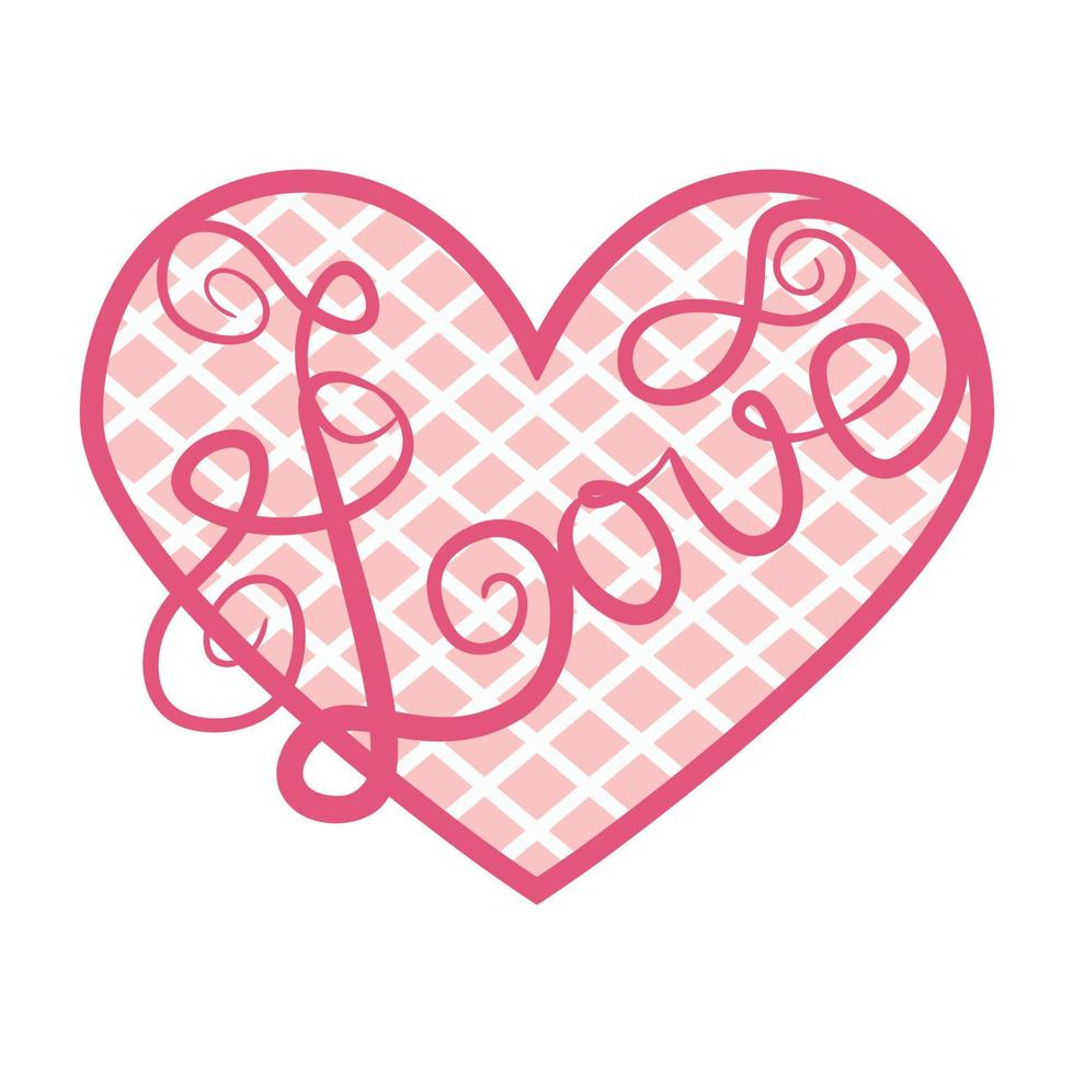Abstract ornamental heart shaped 3d. Cutout lacy ornate heart. Valentine's day greeting card. Laser cutting design vector