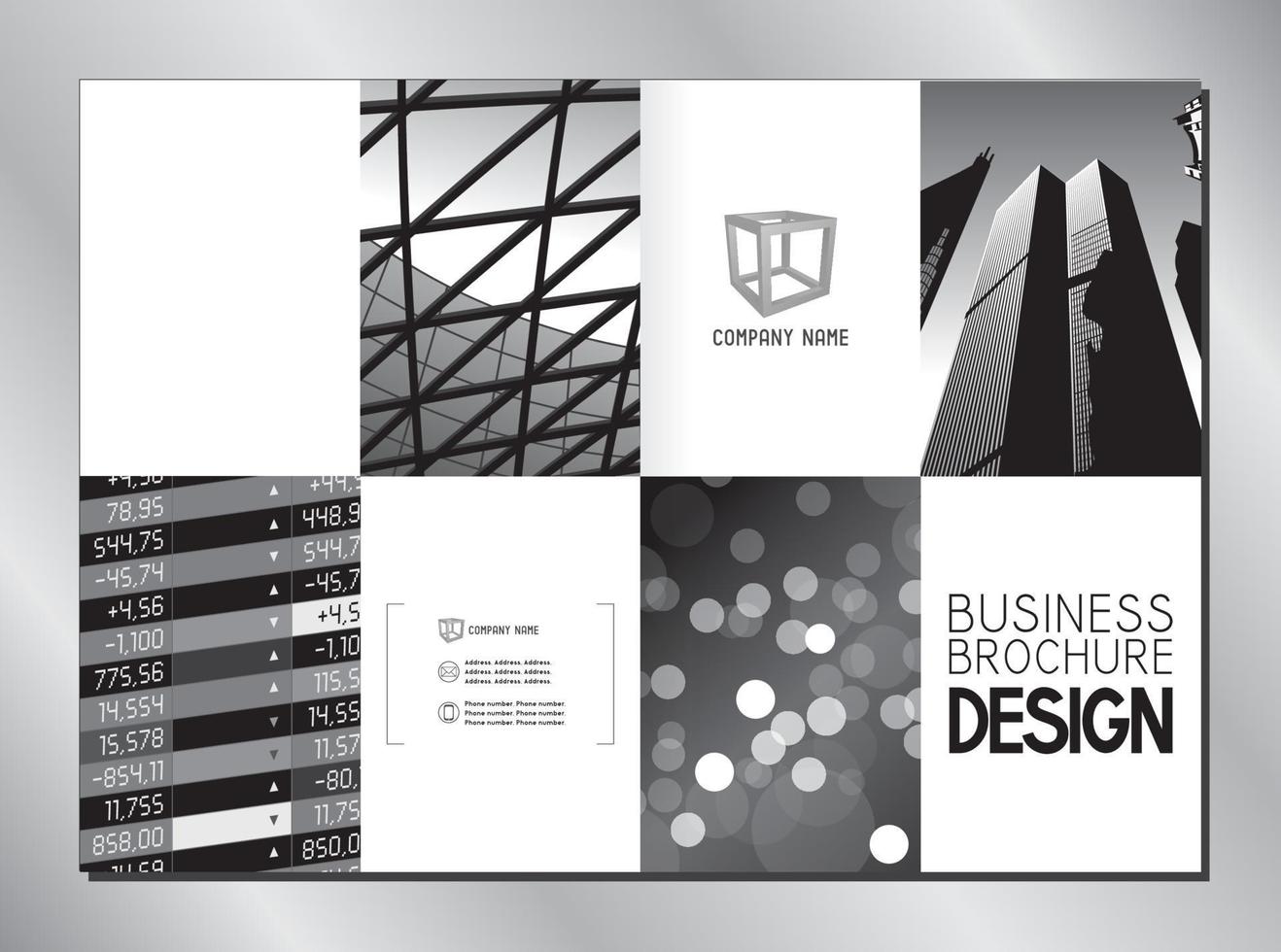 Business Brochure Cover Template vector