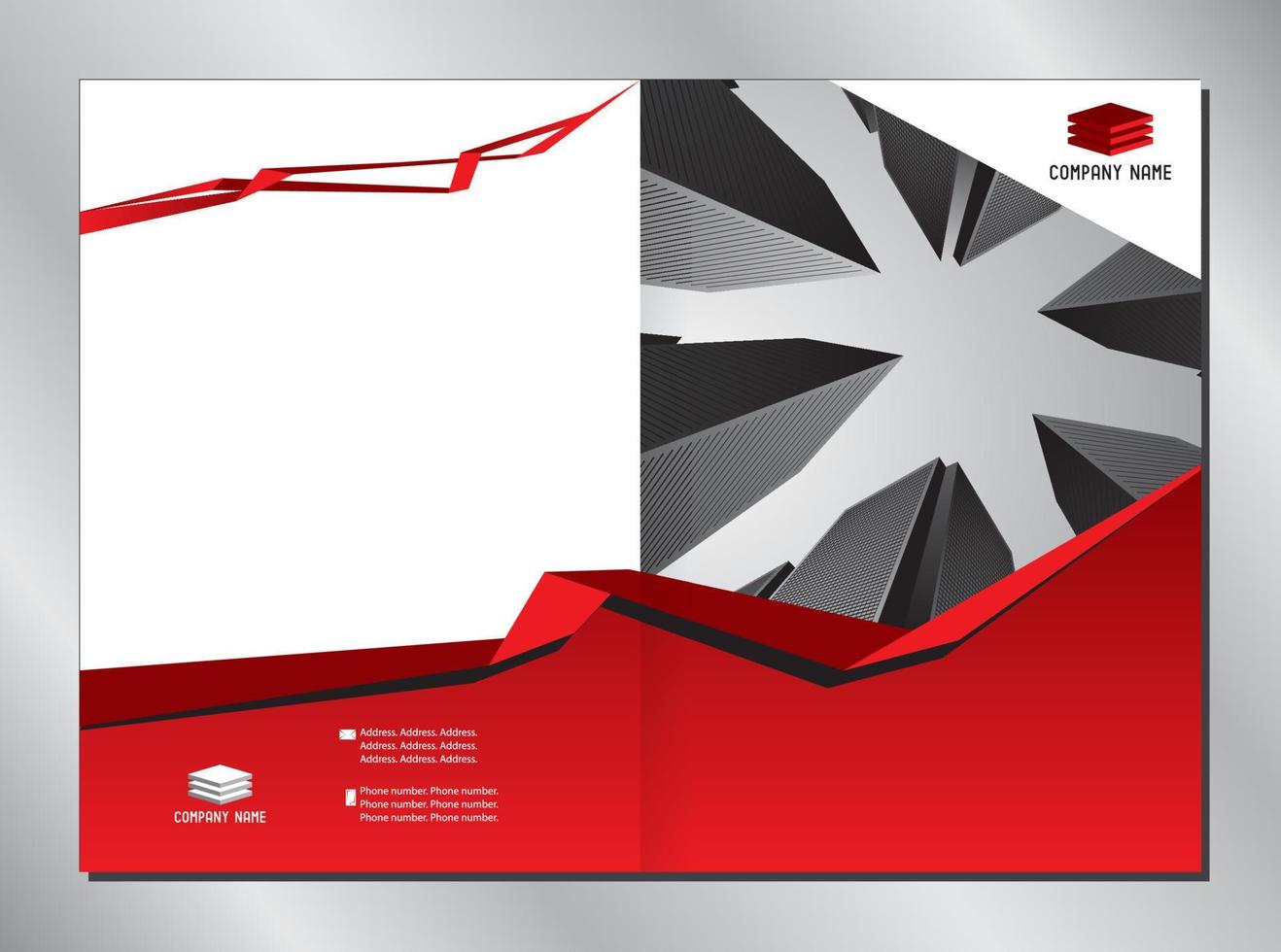 Business Brochure Cover Template vector