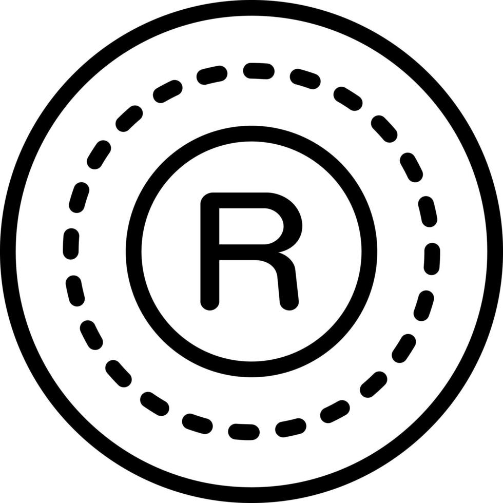 line icon for incorporated vector