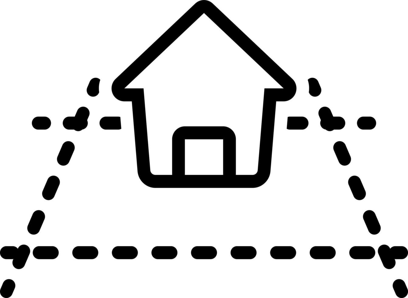line icon for plot vector