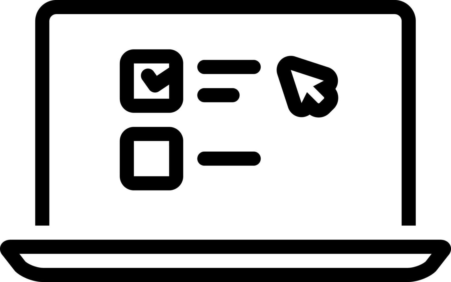 line icon for preferences vector