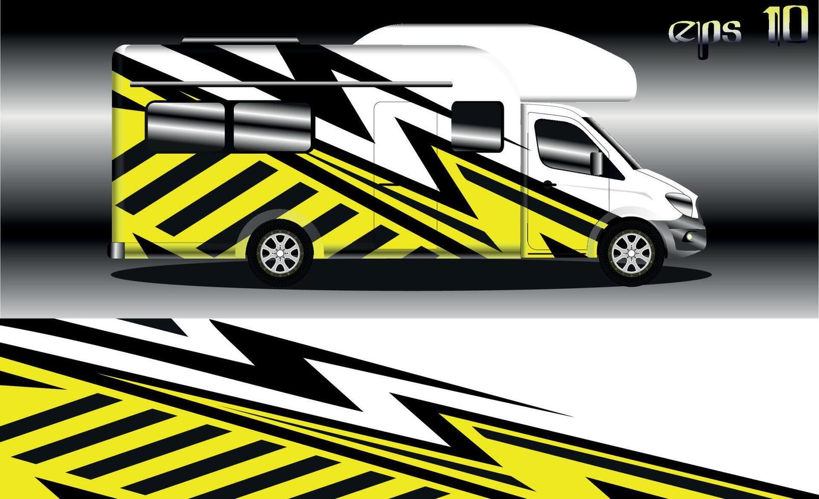 racing background vector for camper car wraps and more