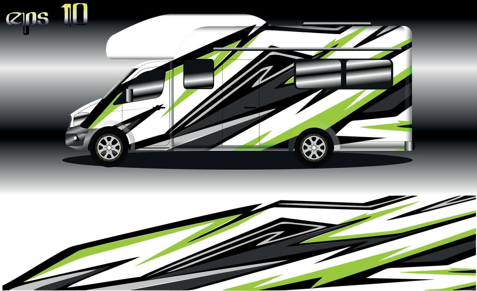 racing background vector for camper car wraps and more