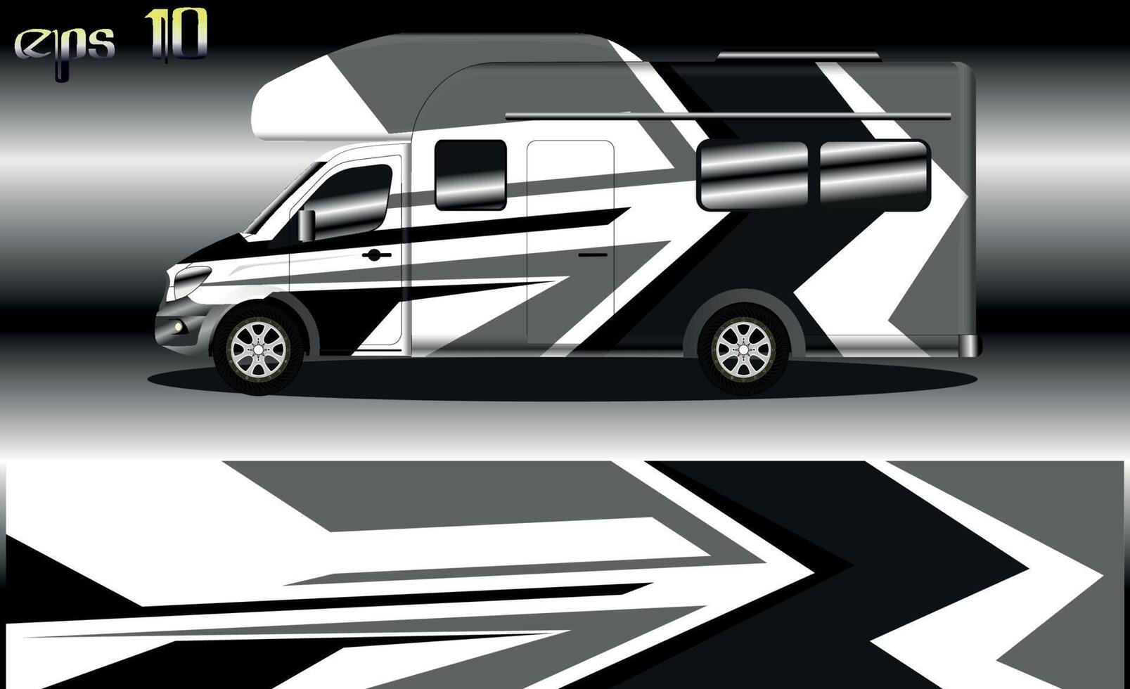 racing background vector for camper car wraps and more