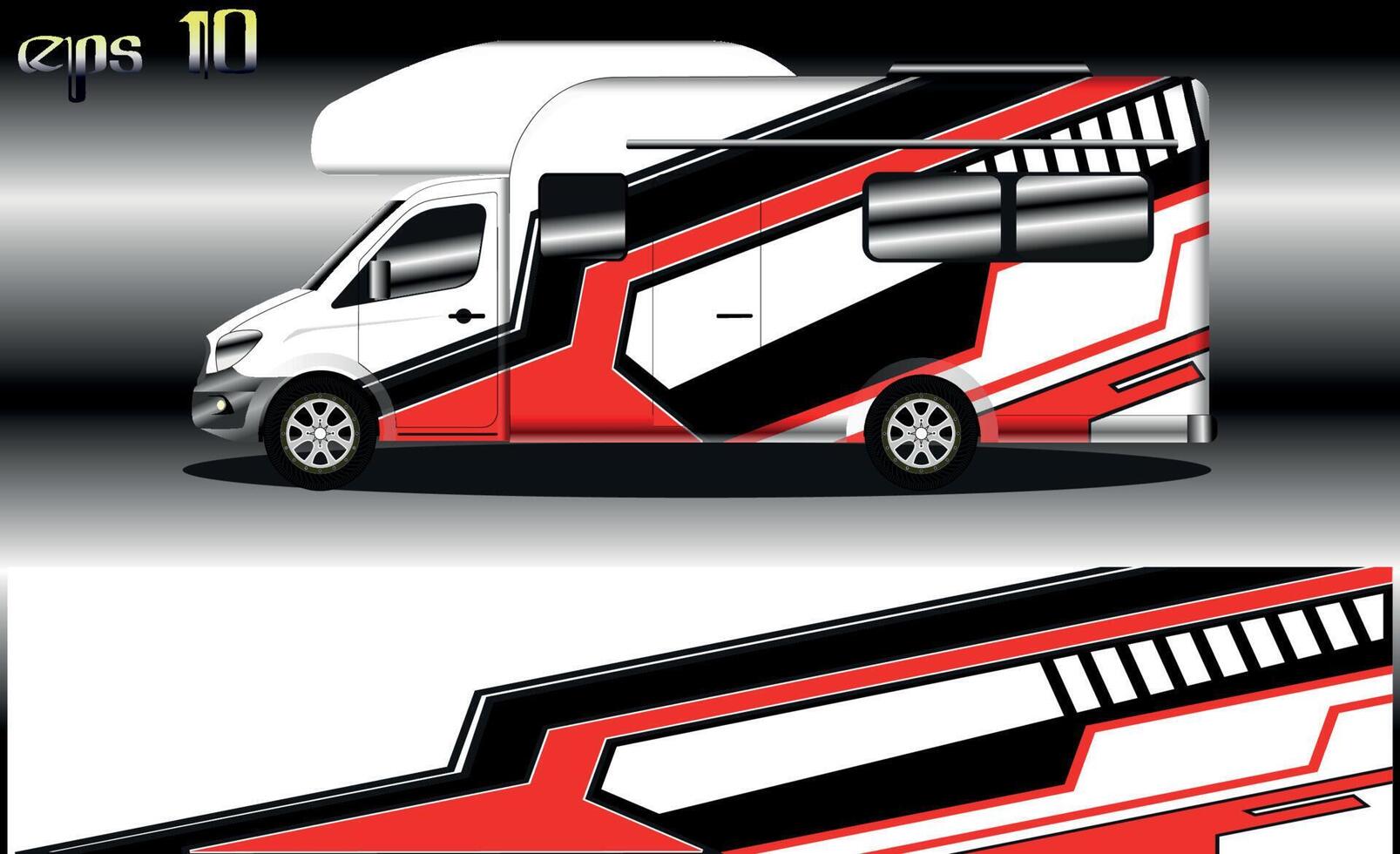 racing background vector for camper car wraps and more