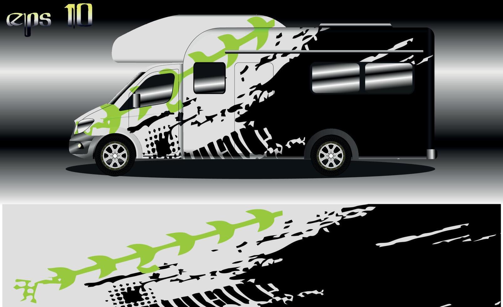 racing background vector for camper car wraps and more