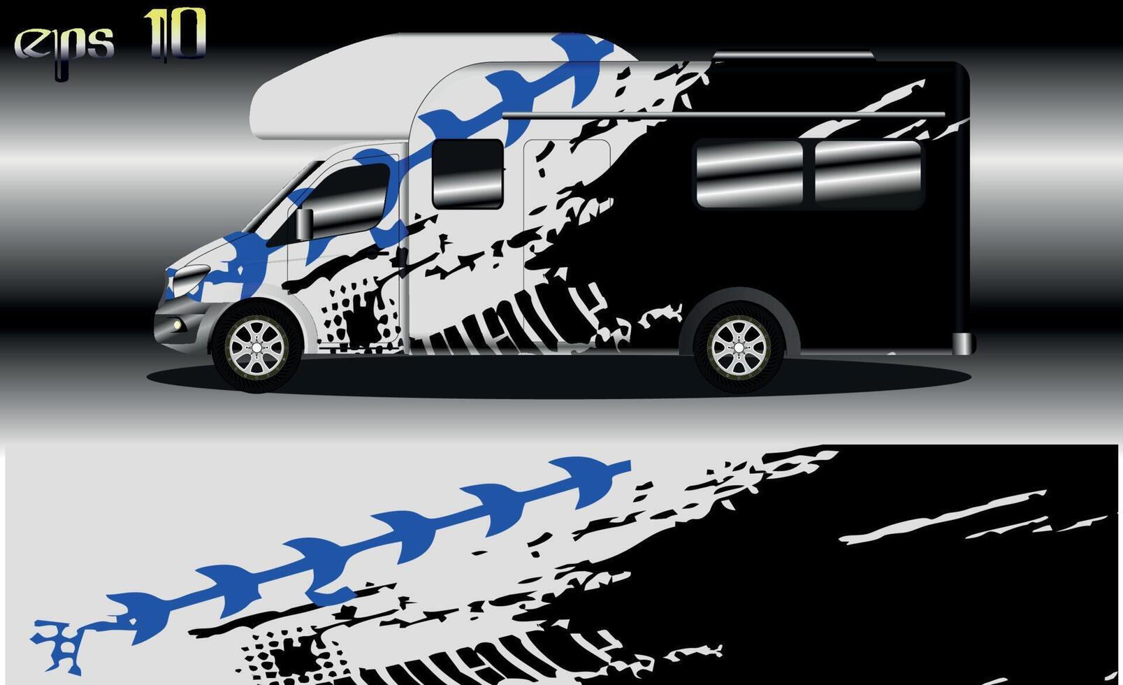 racing background vector for camper car wraps and more
