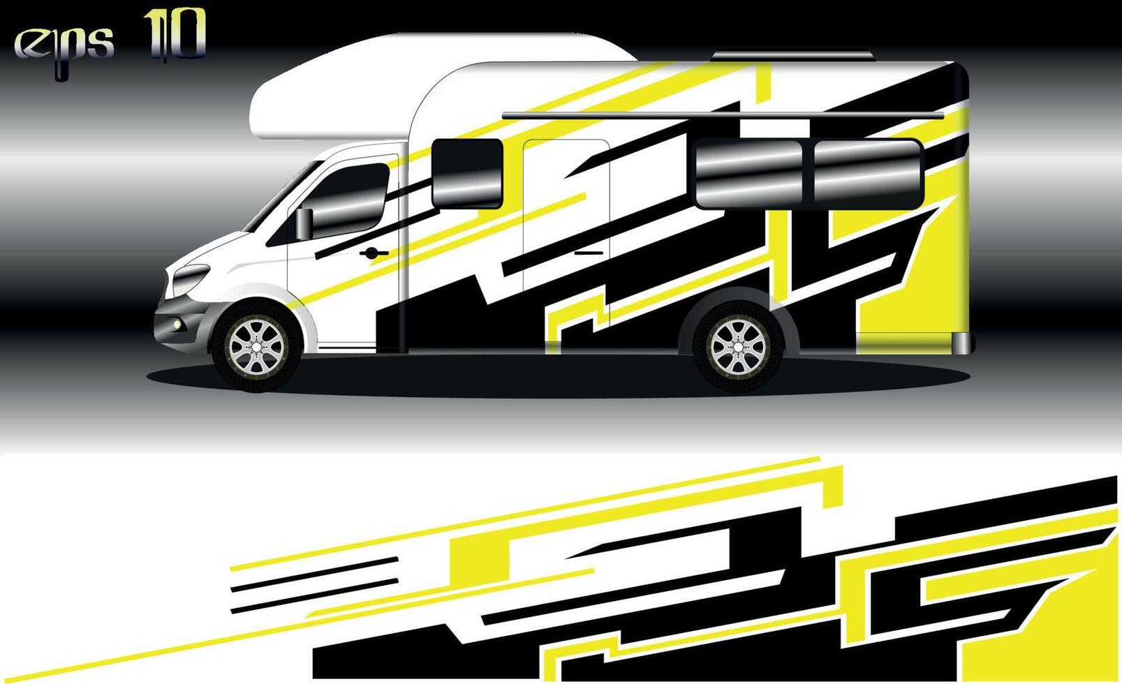 racing background vector for camper car wraps and more