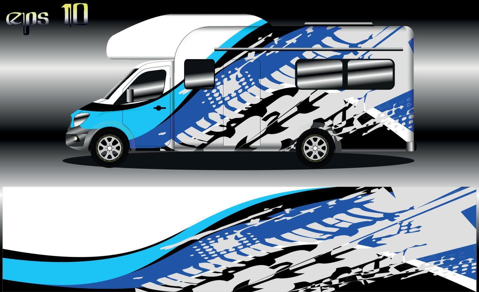 racing background vector for camper car wraps and more