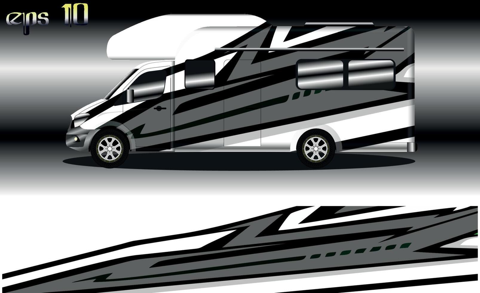 racing background vector for camper car wraps and more