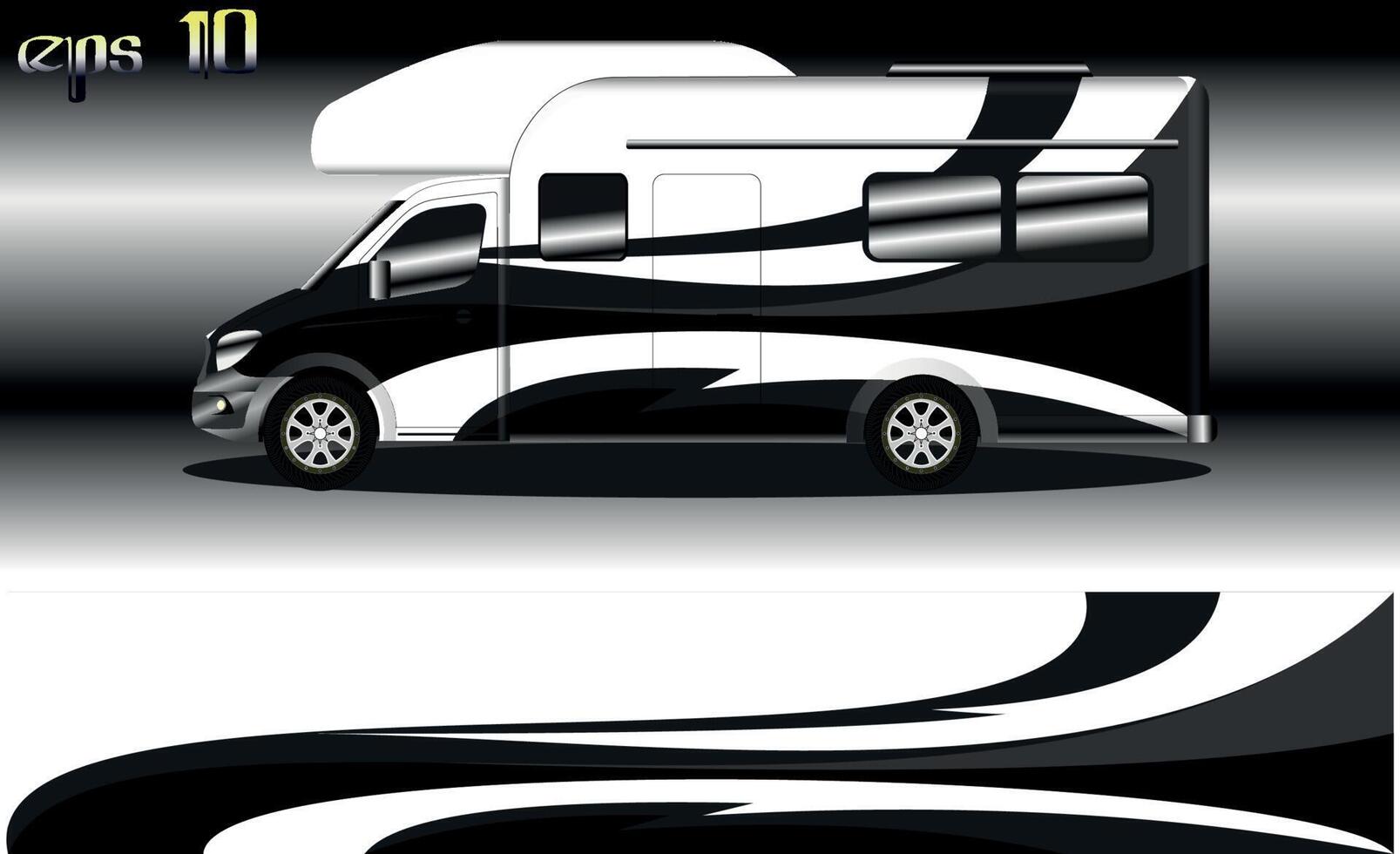 racing background vector for camper car wraps and more