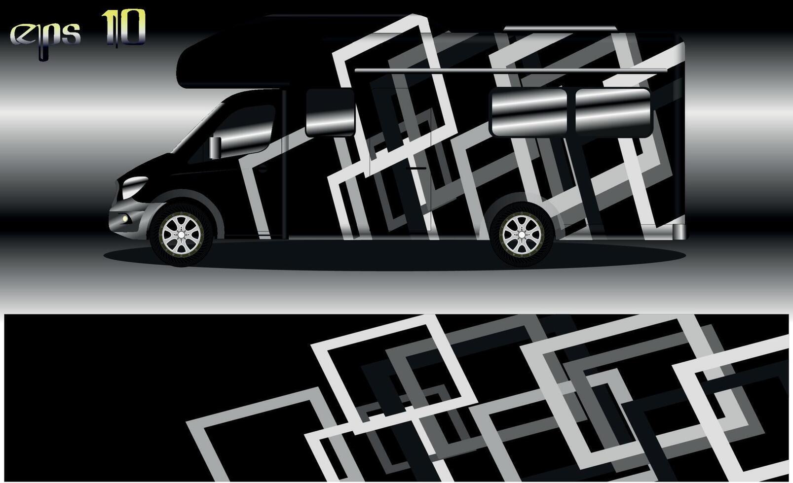 racing background vector for camper car wraps and more
