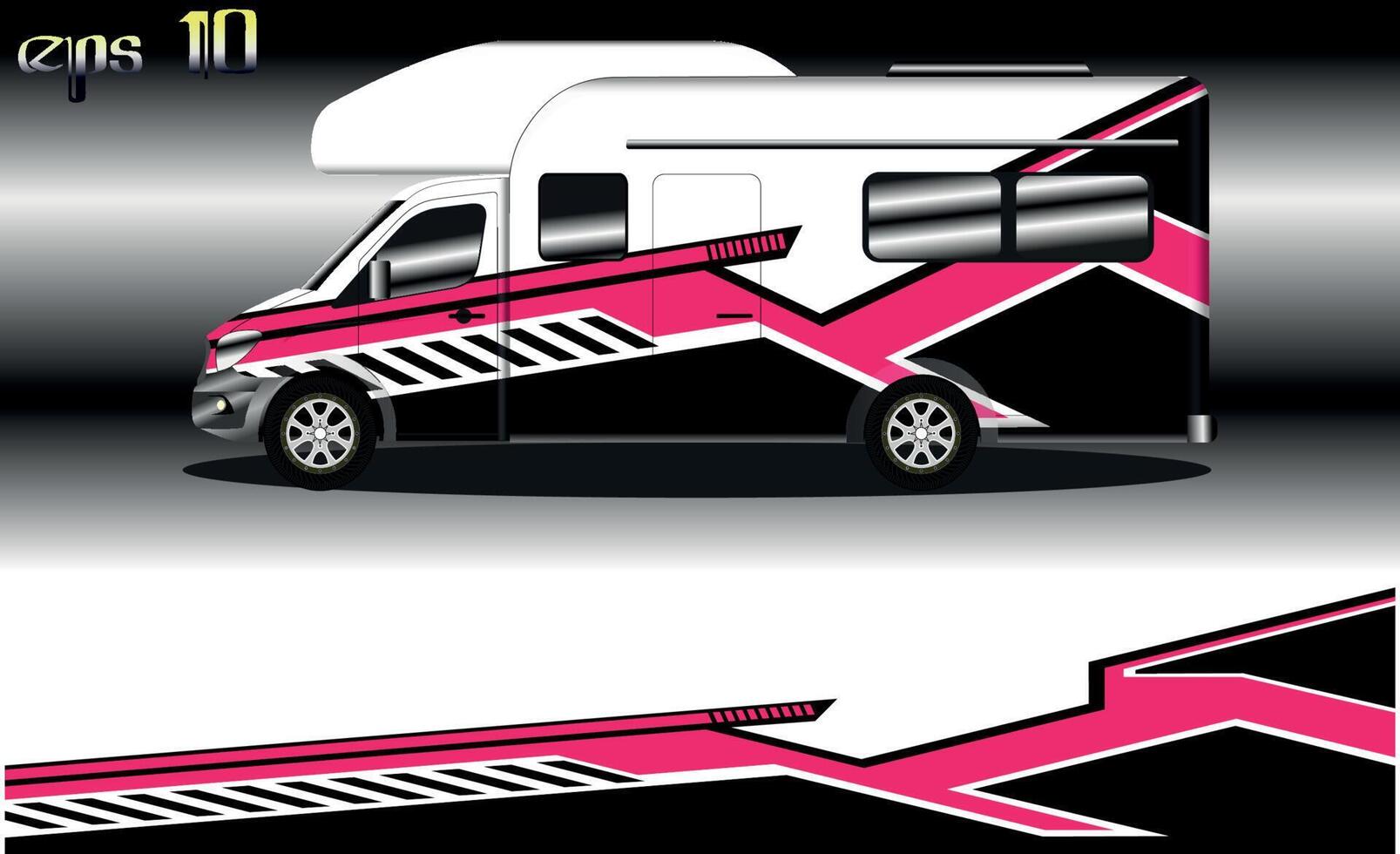 racing background vector for camper car wraps and more