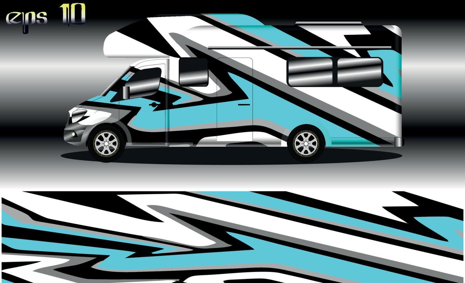 racing background vector for camper car wraps and more