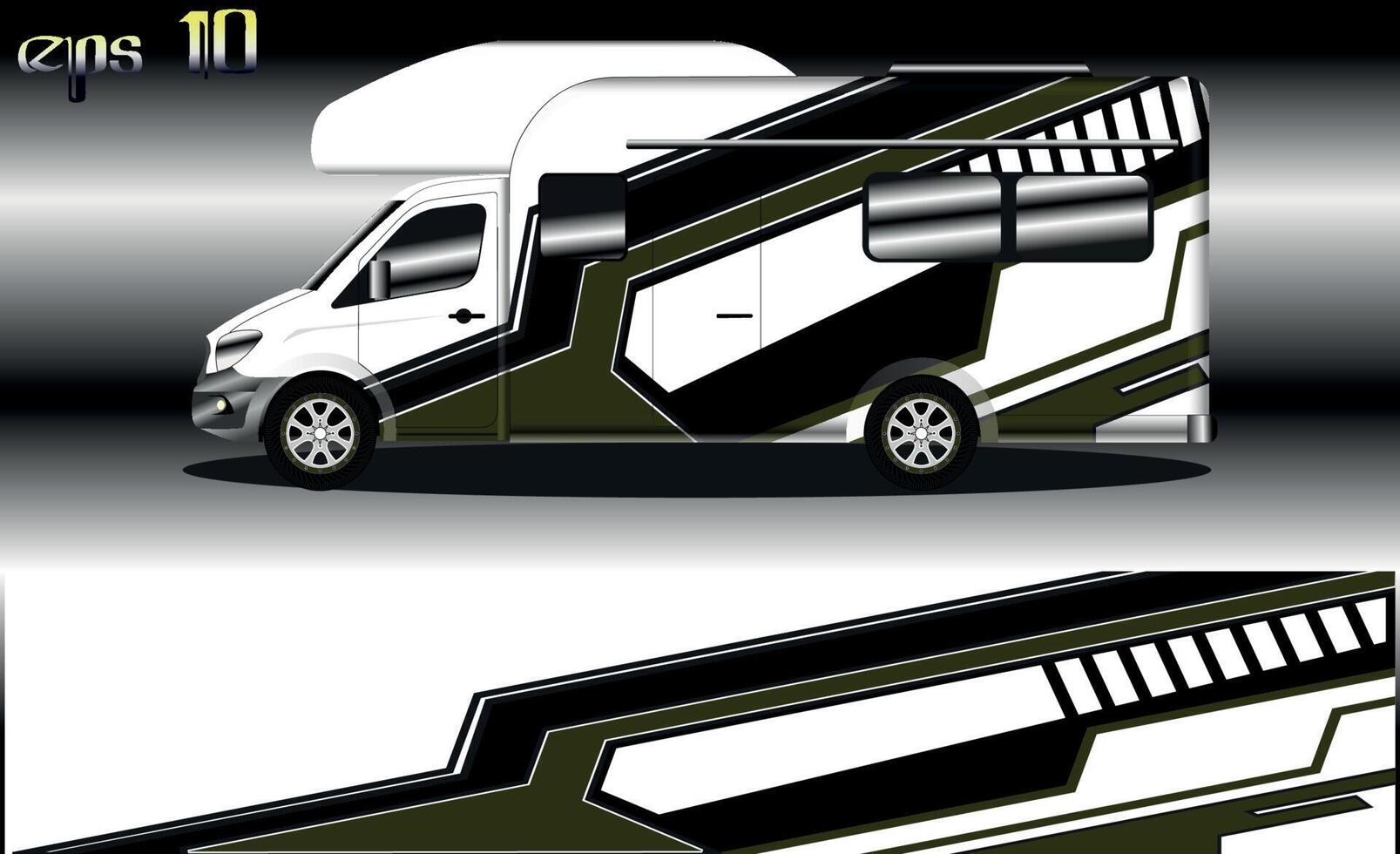 racing background vector for camper car wraps and more