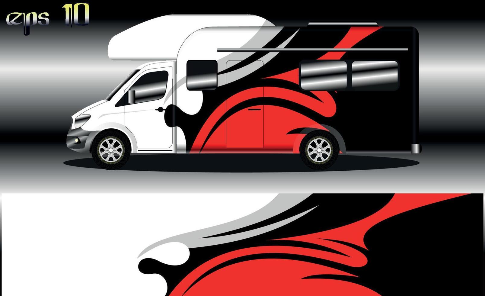 racing background vector for camper car wraps and more