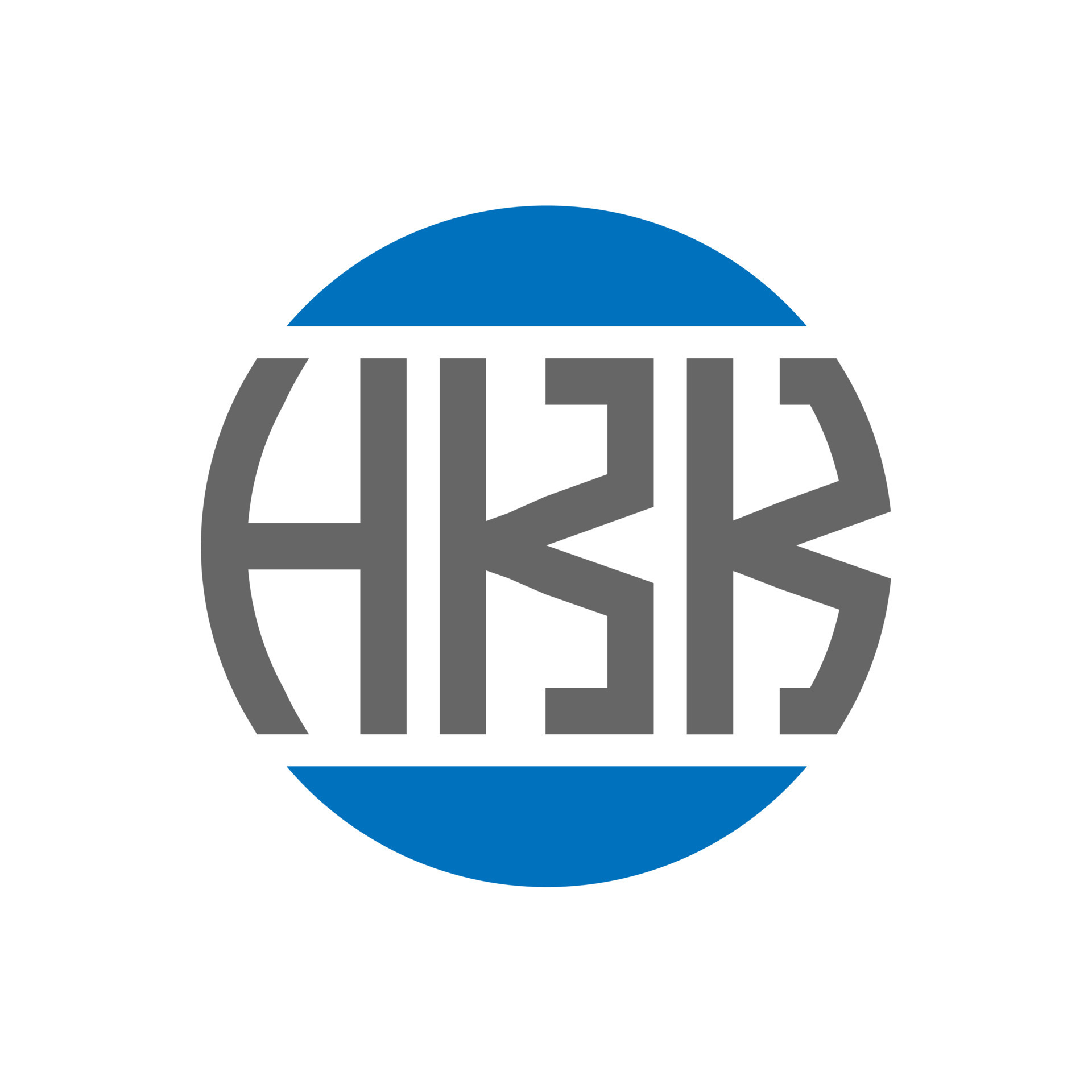 HKK letter logo design on white background. HKK creative initials
