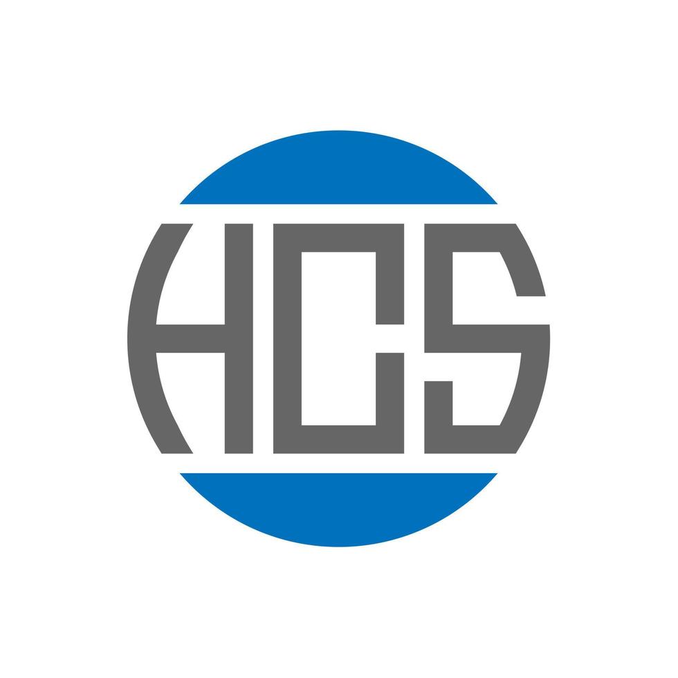 HCS letter logo design on white background HCS creative initials HCS letter logo design on white background HCS creative initials