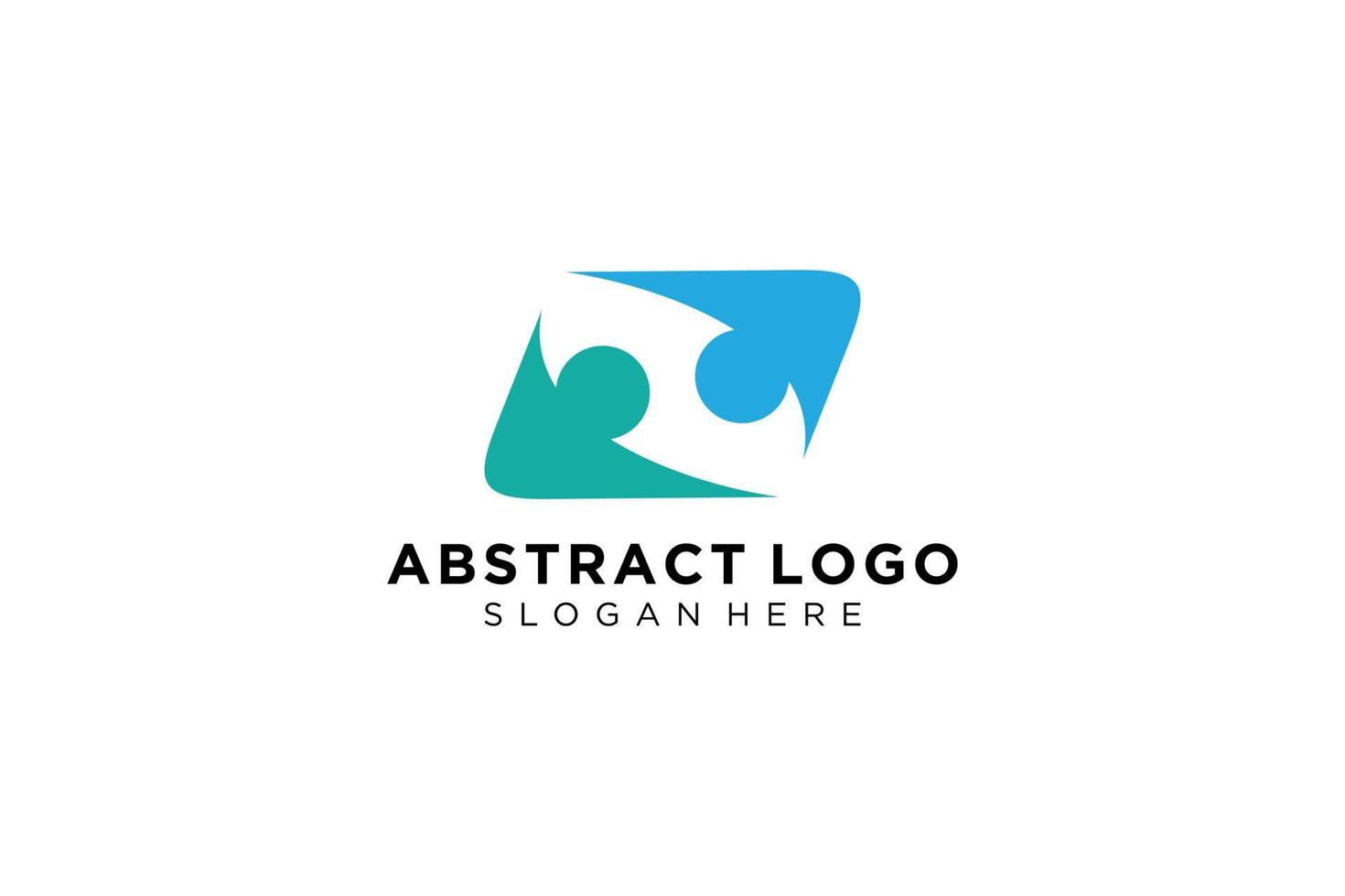 colección de logotipos de personas y familias abstractas vectoriales, iconos de personas, plantilla de logotipo de salud, símbolo de cuidado. vector